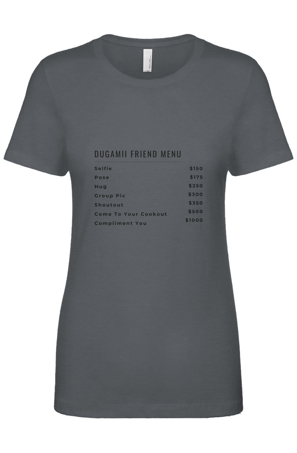 DuGamii Women's Boyfriend Crew