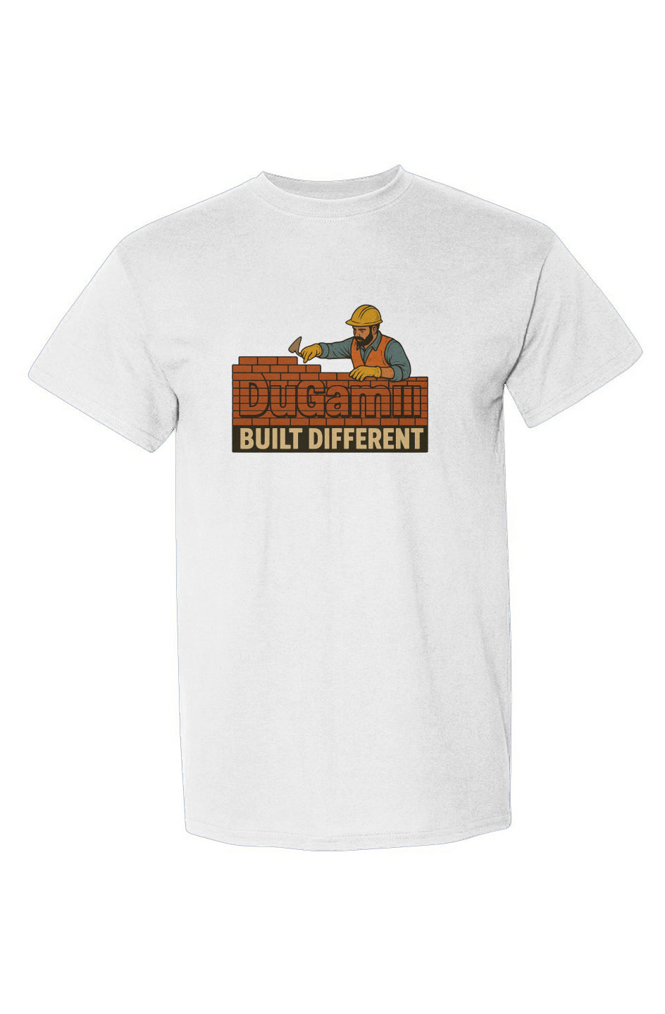 DuGamii Unisex "Built Different" T-Shirt