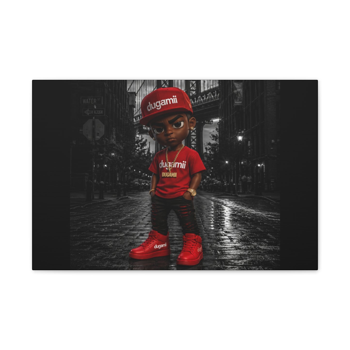 Canvas Print — DuGamii Urban Street Kid
