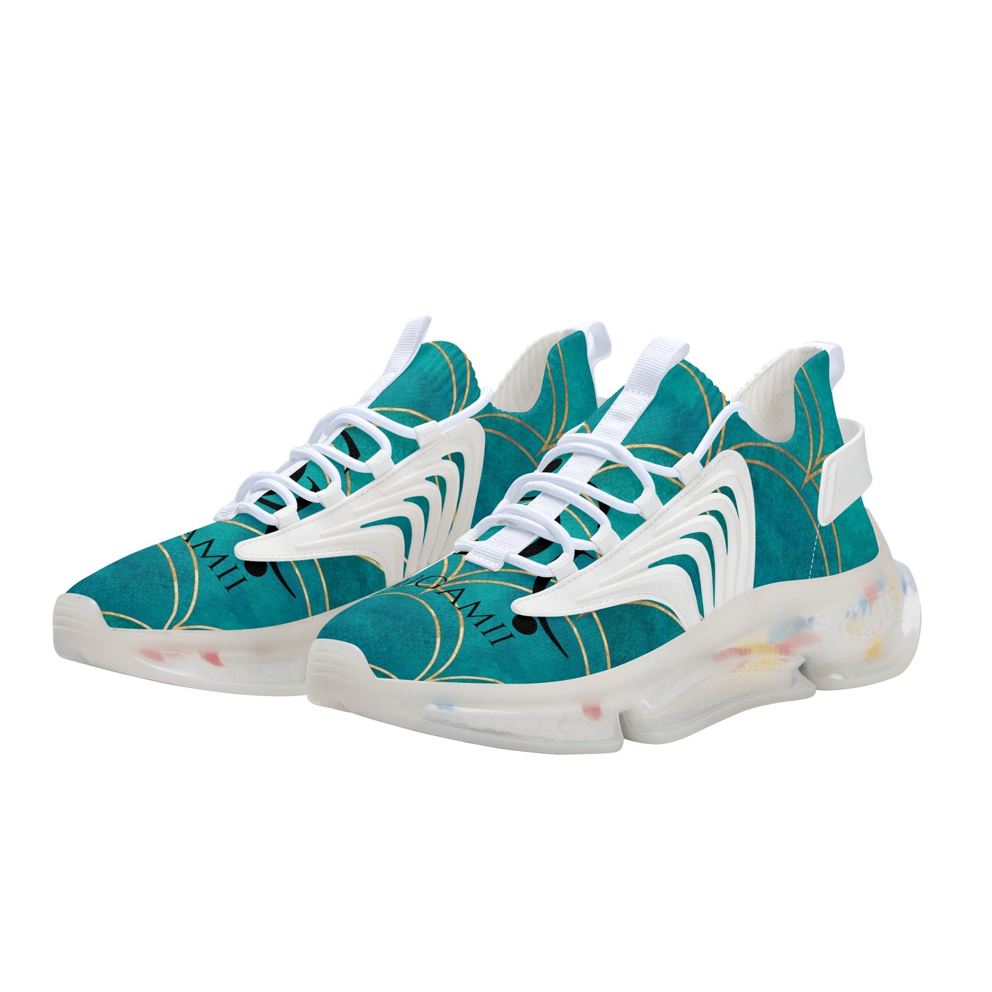 DuGamii Mens Cotton Candy React Running Shoes