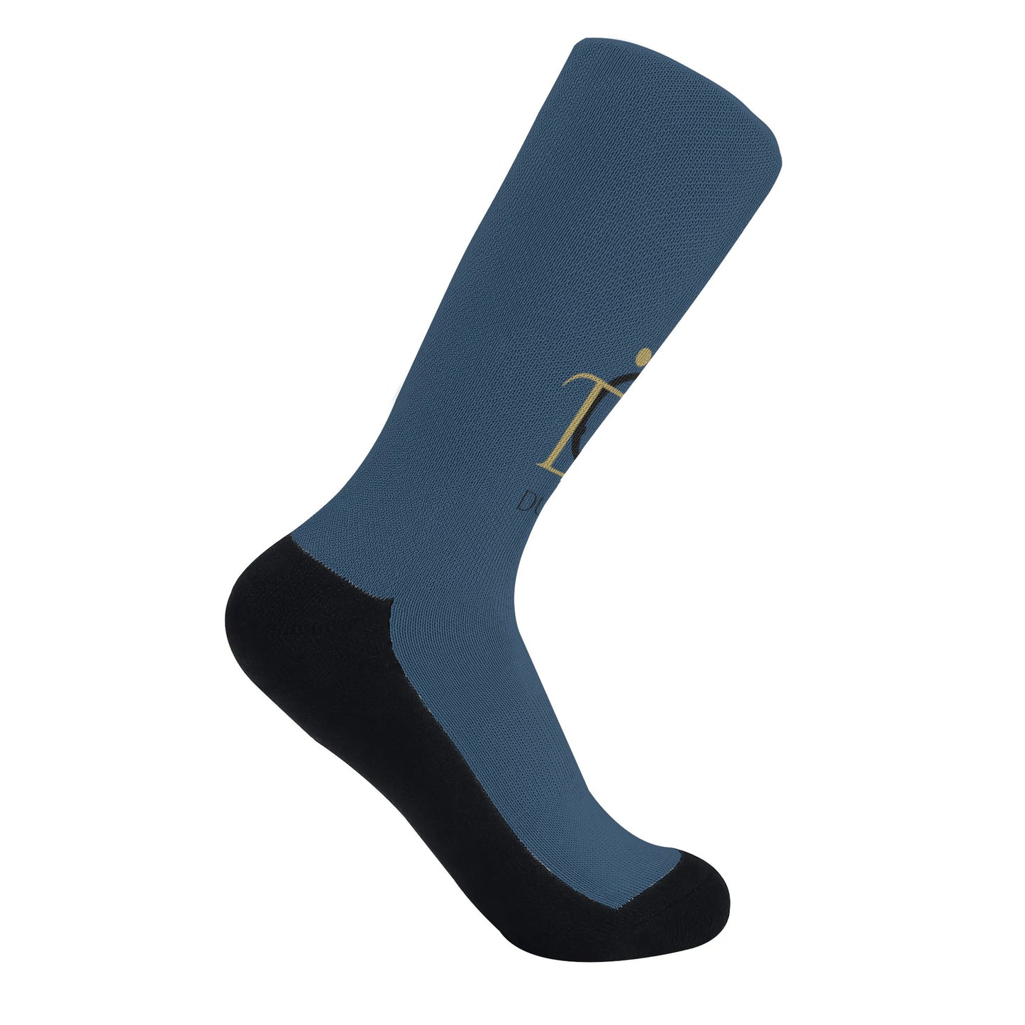 Unsex DuGamii Logo Printed Crew Socks