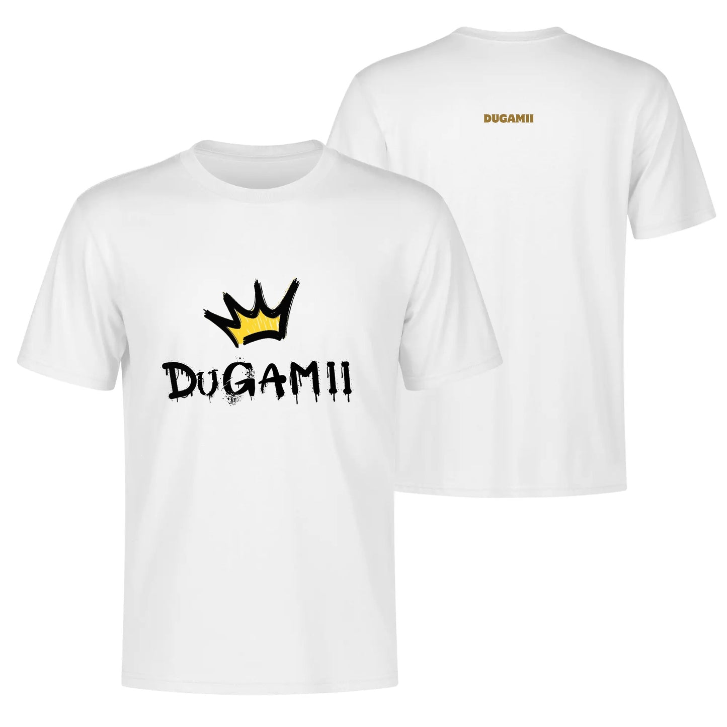 Mens DuGamii Kings Crown Cotton T-Shirt