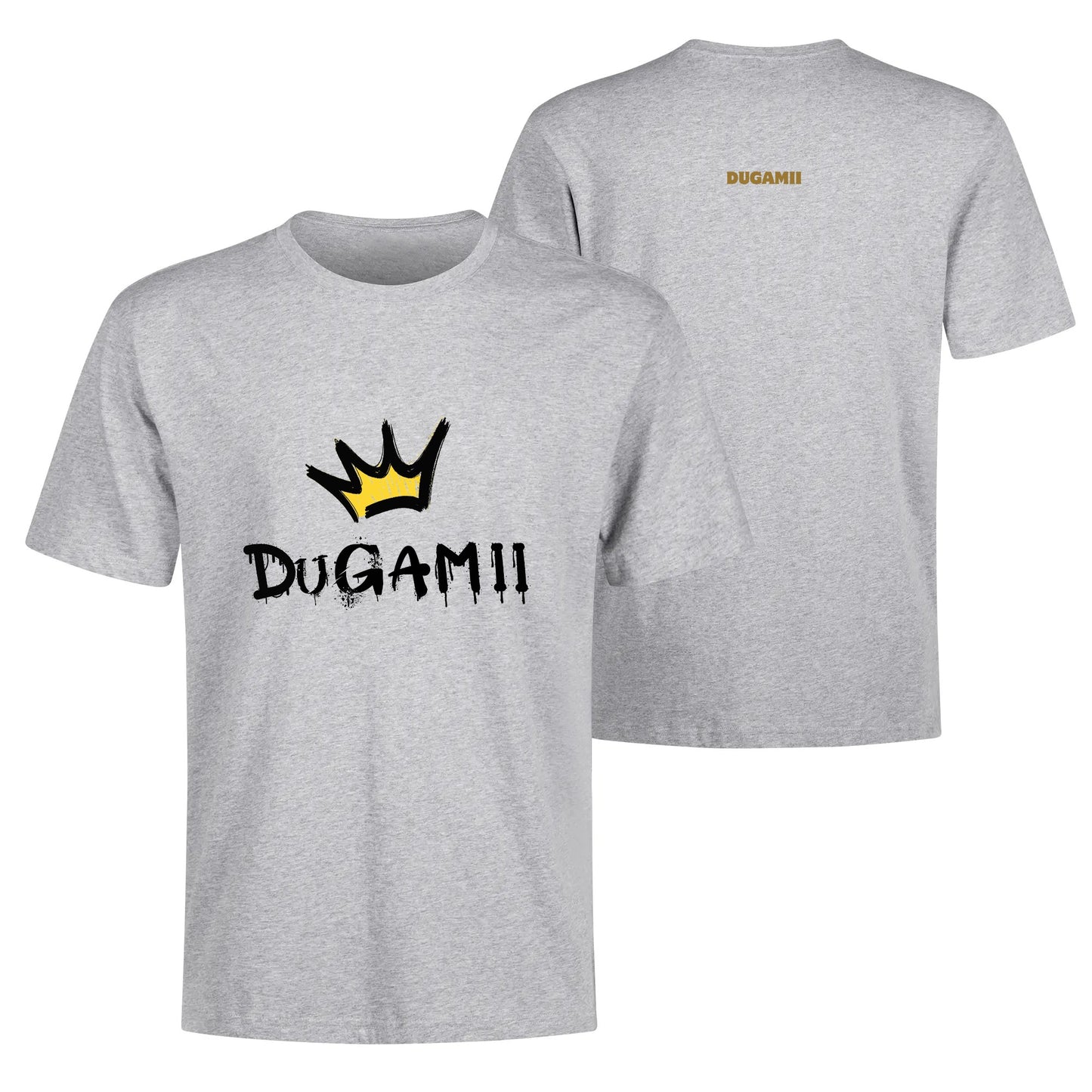 Mens DuGamii Kings Crown Cotton T-Shirt