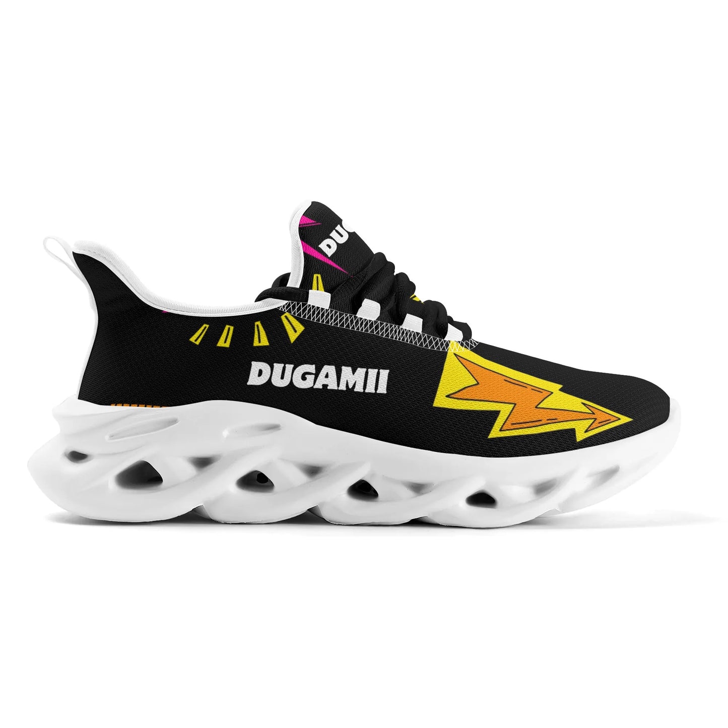 Men's DuGamii Premium M-Sole "1st Strike" Black Training Sneakers