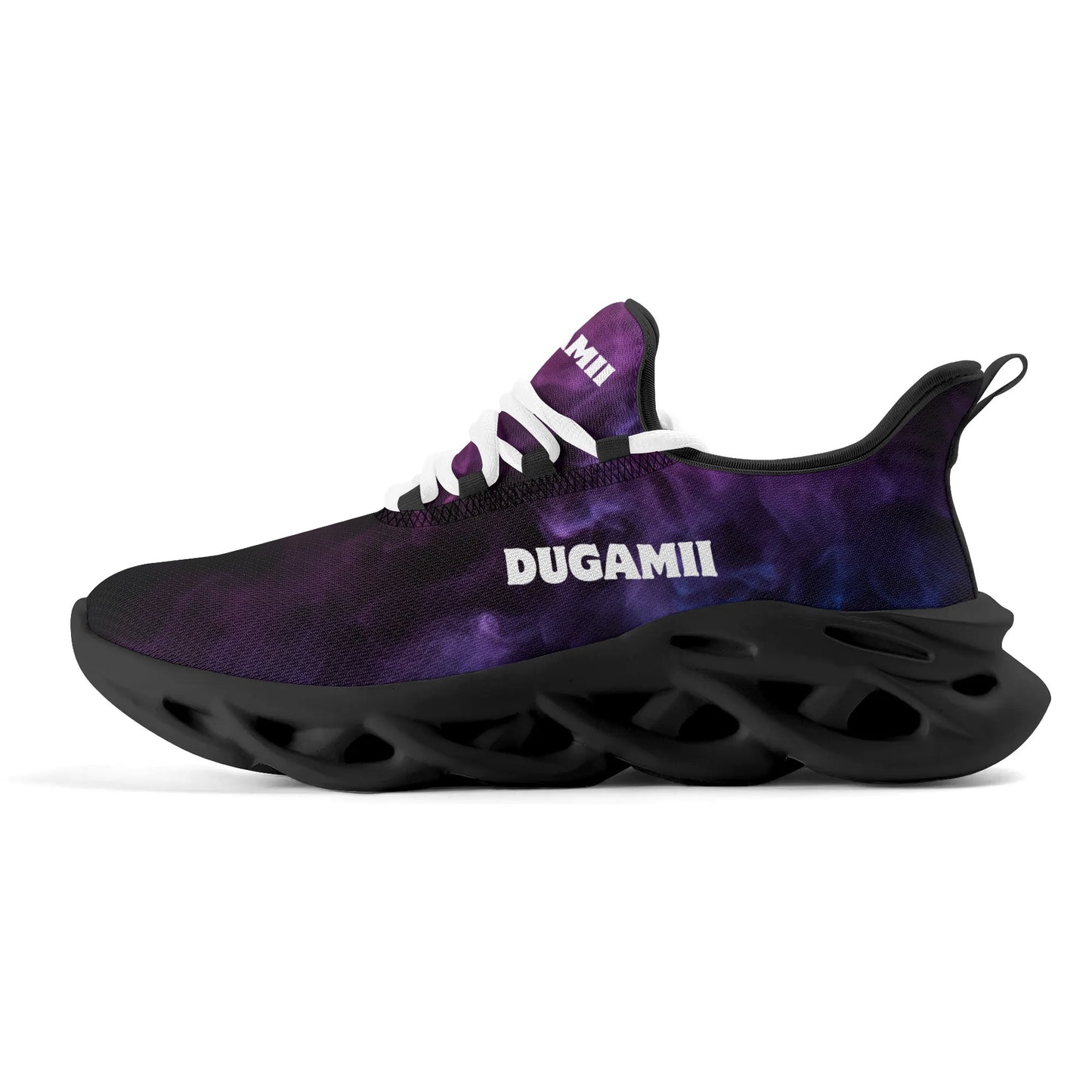 Mens DuGamii Premium M-Sole Star Walker Limited Edition Black Training Sneakers