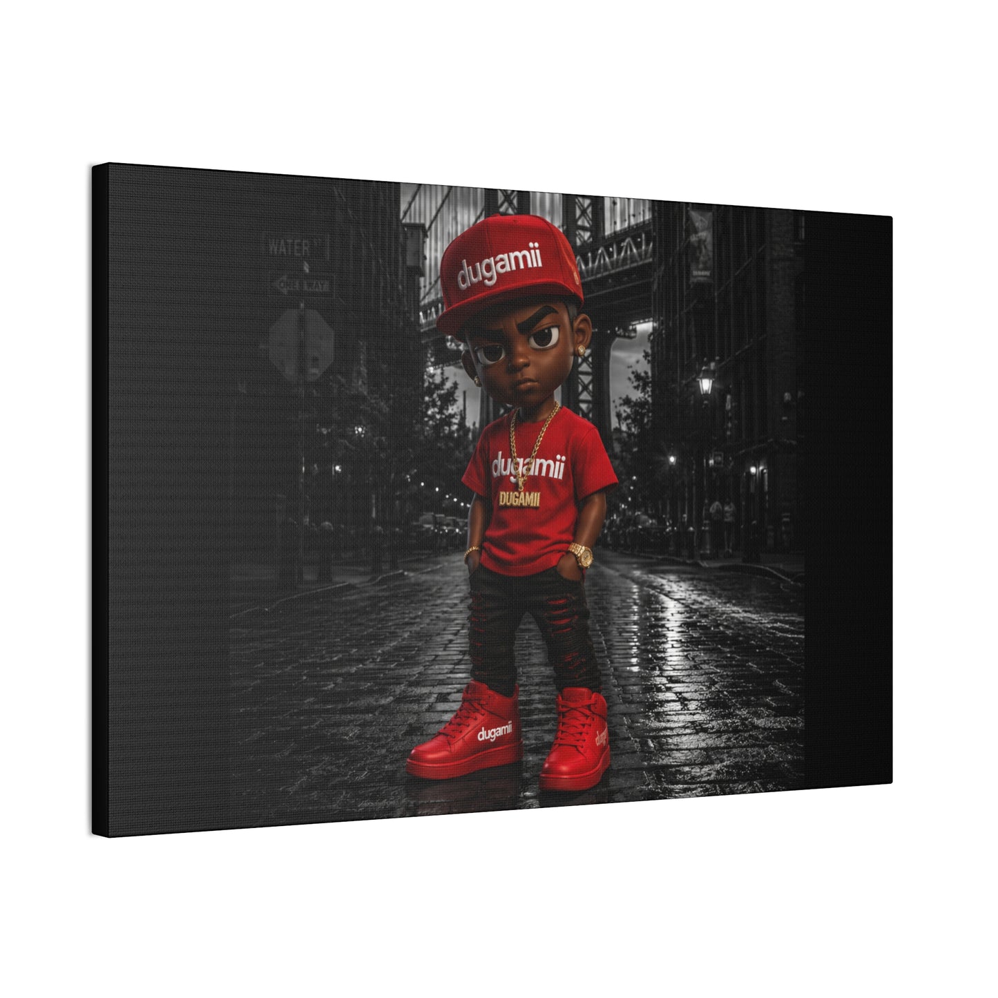 Canvas Print — DuGamii Urban Street Kid