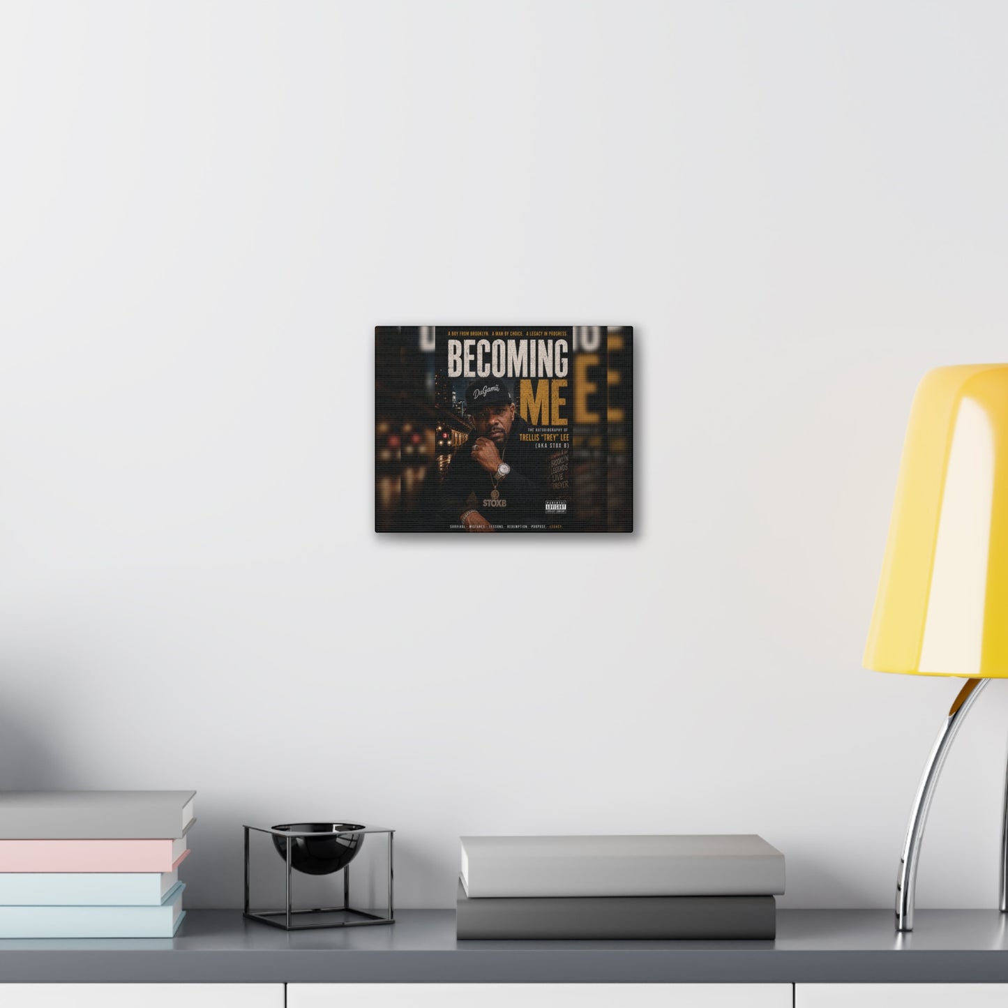 Becoming Me - Stretched Canvas Album Art Print