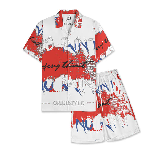 Men's DuGamii "American Made" Hawaiian Short Set