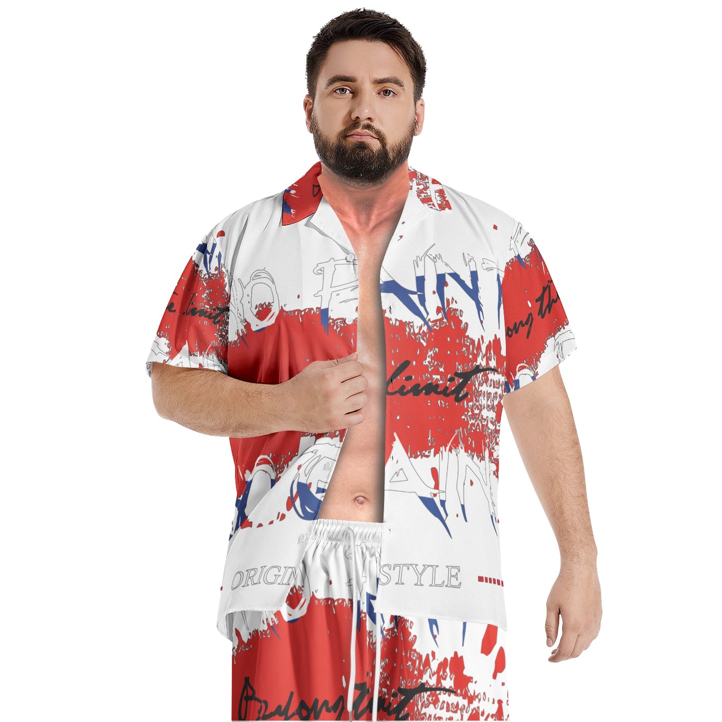 Men's DuGamii "American Made" Hawaiian Short Set