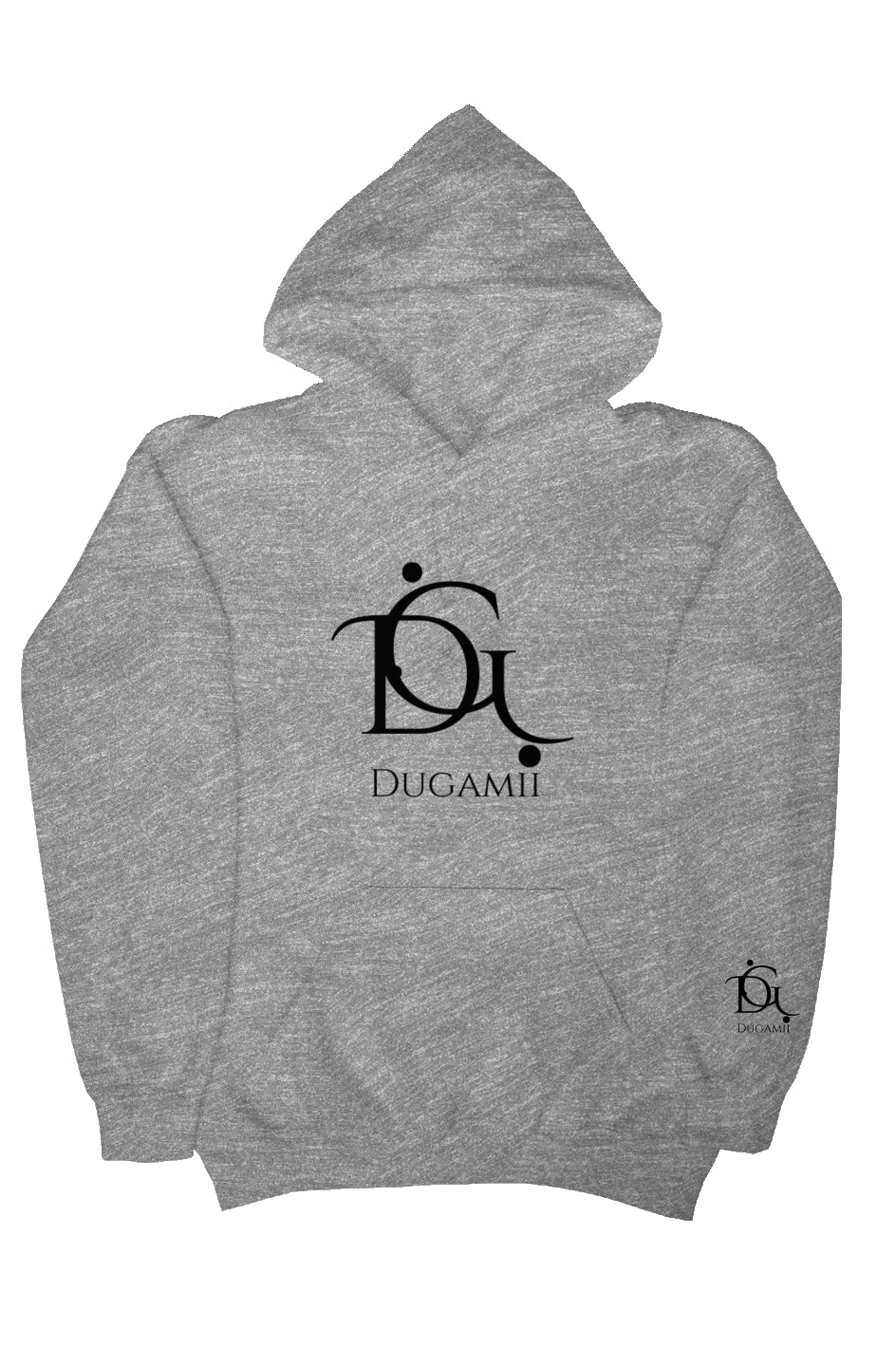 DuGamii Heather Grey Pullover Hoody