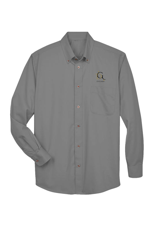 Men's DuGamii Long-Sleeve Grey Shirt