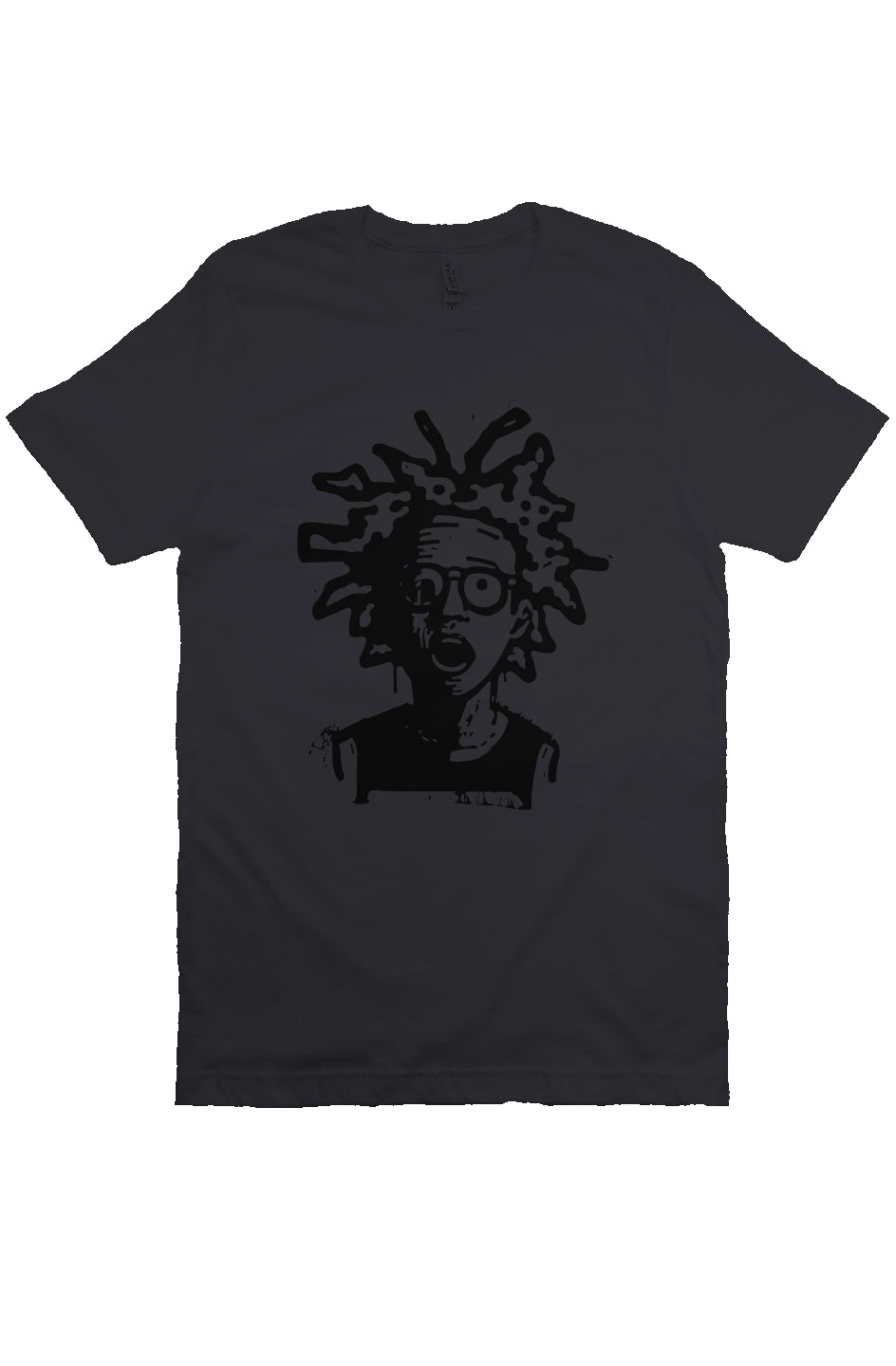 DuGamii "Basquiat Inspired Artwork" Premium Vintage Black T-Shirt