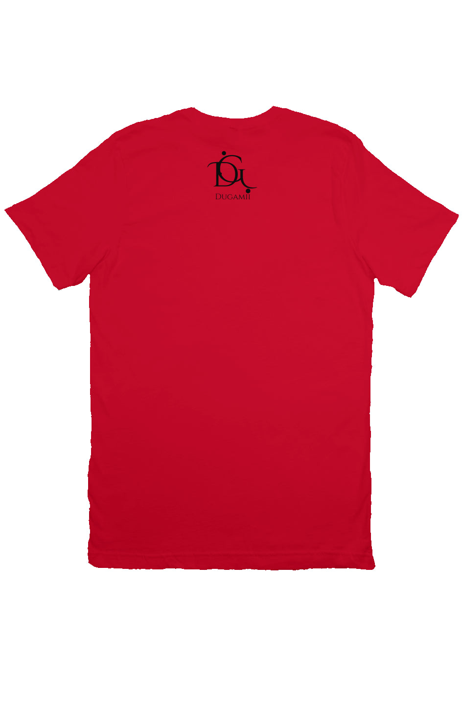 DuGamii "Basquiat Inspired Artwork" Premium Red T-Shirt