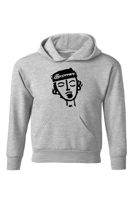 DuGamii Youth Hooded Basquait Inspired" Sweatshirt