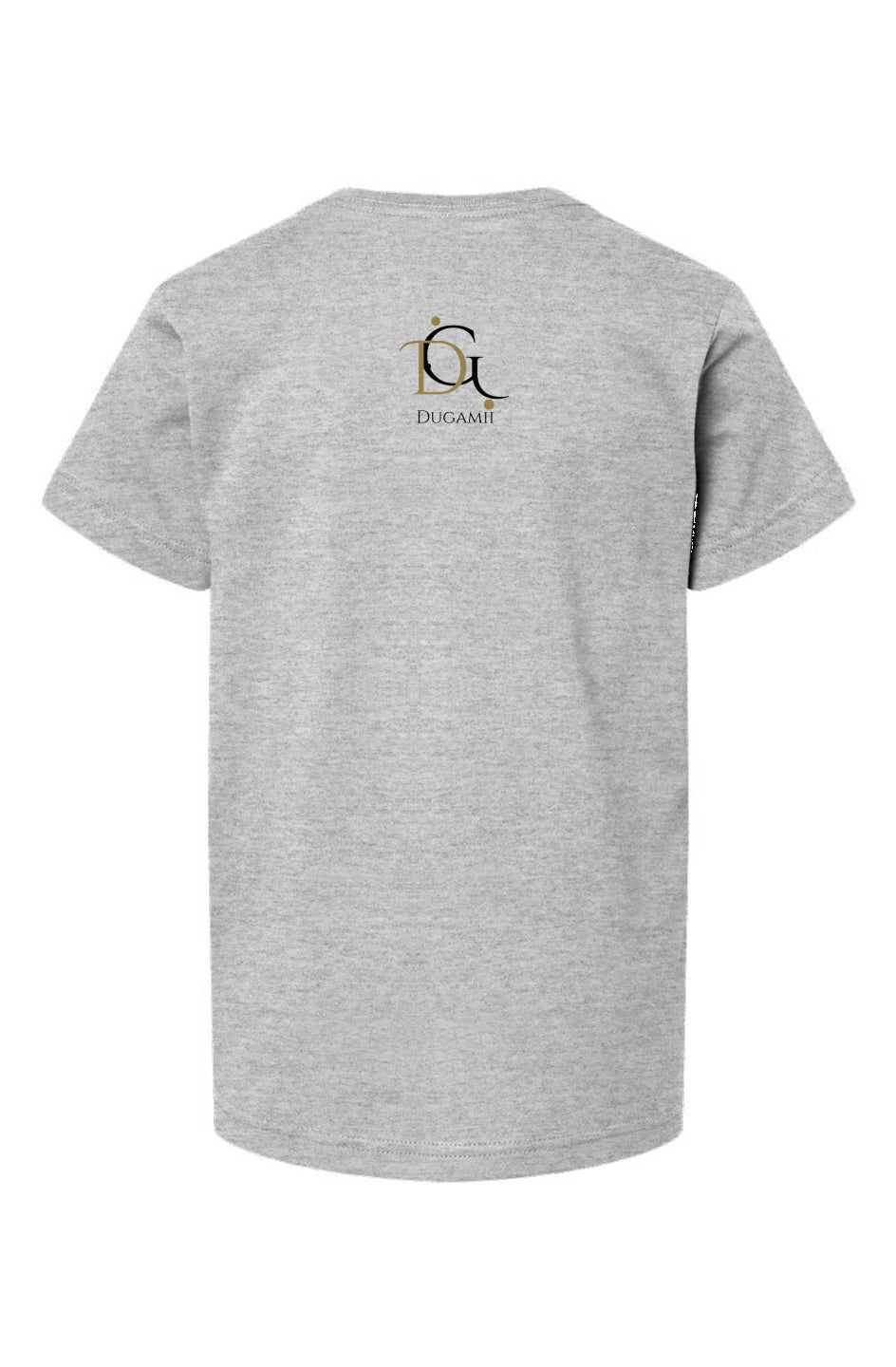 DuGamii Youth Logo Print Grey T-Shirt
