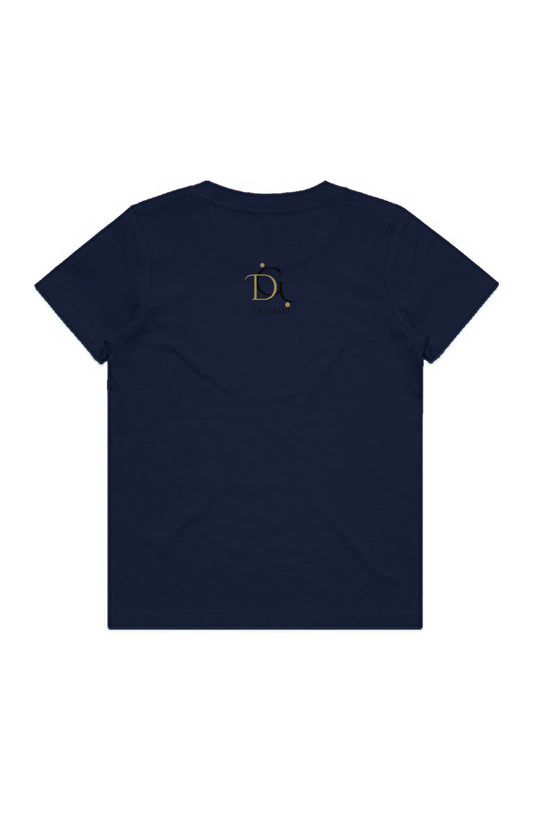 DuGamii Youth Navy Blue Money Bag Tee