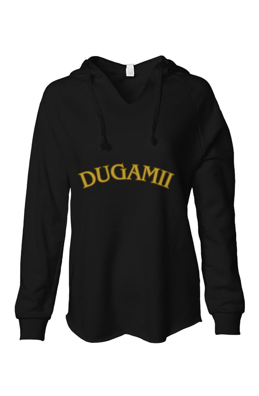 Women's DuGamii Black Hooded Sweatshirt