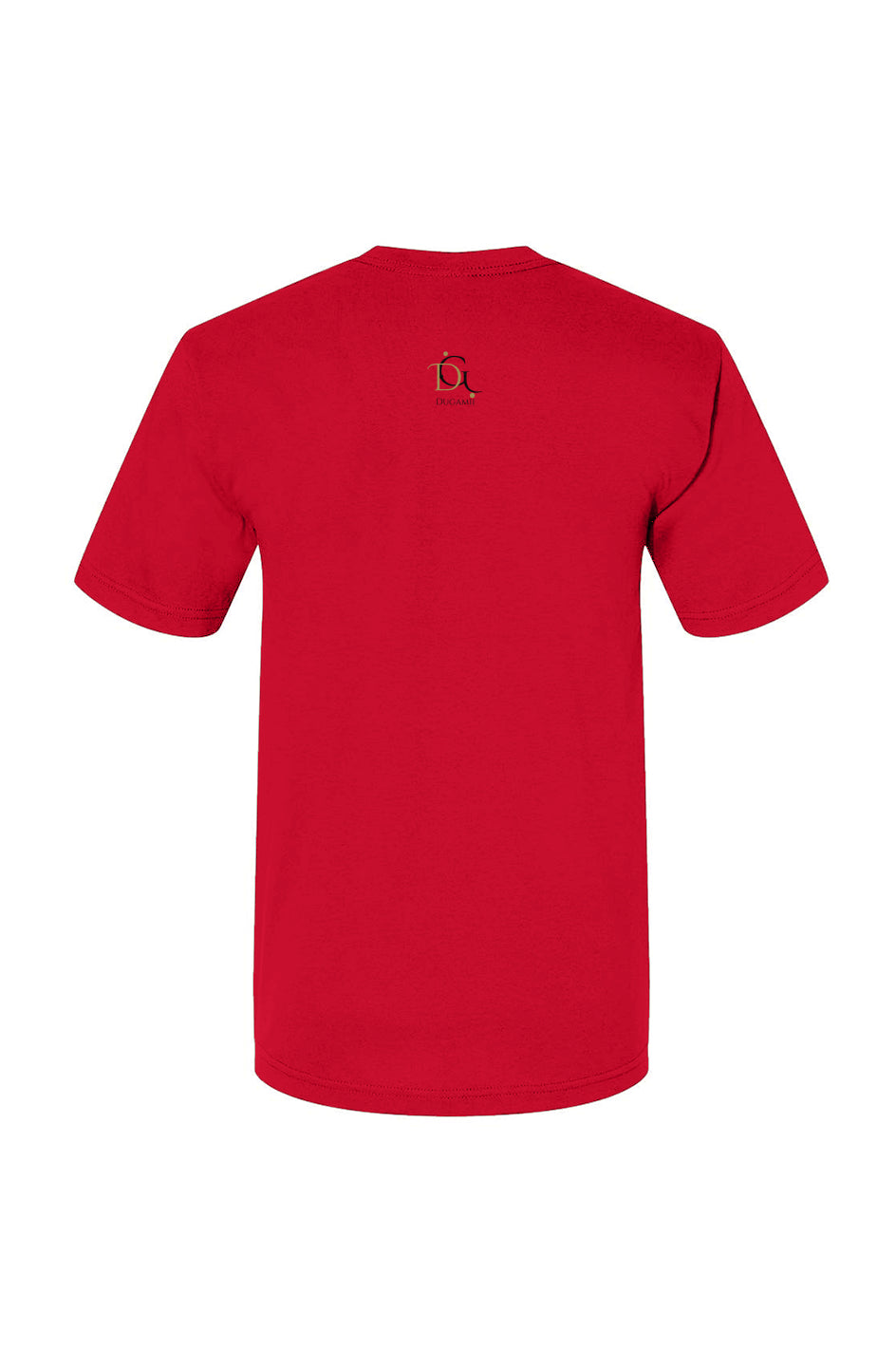 DuGamii "Basquait Inspired Word Art" Red T-Shirt 100% Cotton 