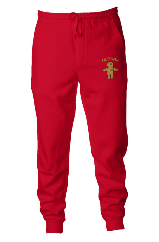 Men's Red DuGamii Midweight Fleece Joggers