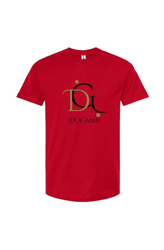 DuGamii Signature Classic Cotton Unisex Red T-Shirt