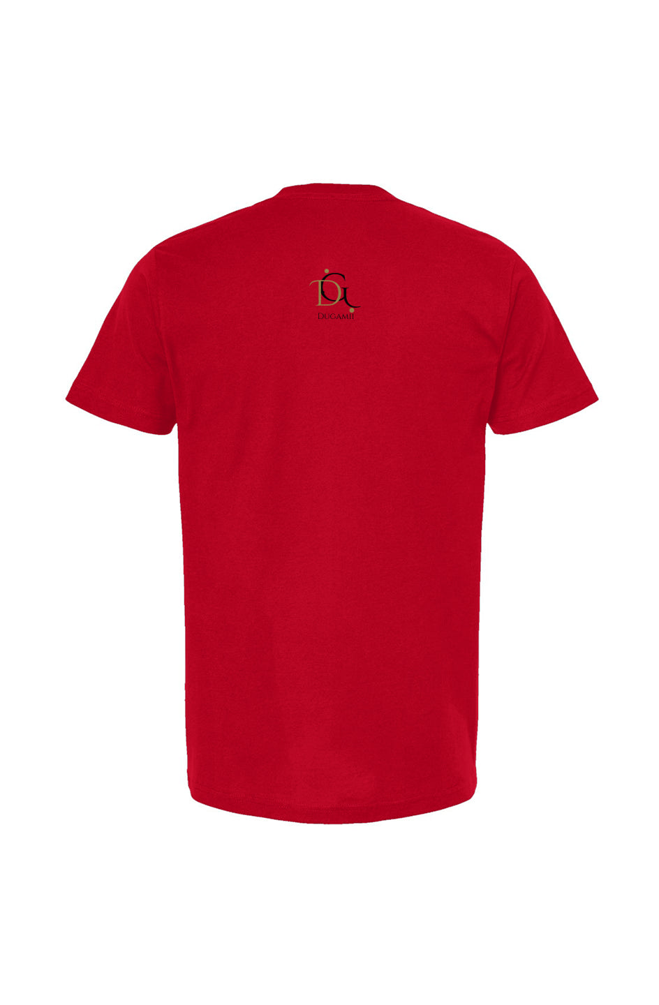 DuGamii Signature Classic Cotton Unisex Red T-Shirt