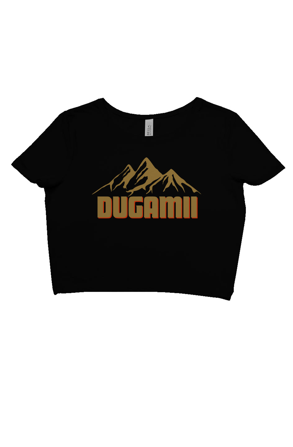 Women's DuGamii Black Crop Tee