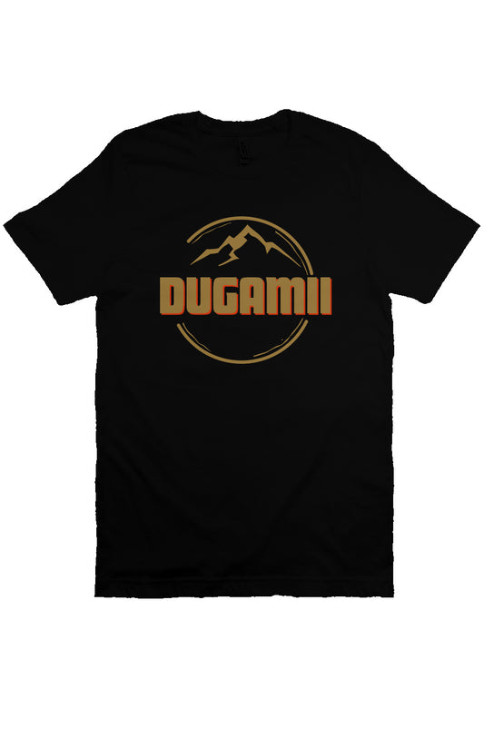DuGamii "Mountain View" Black T Shirt