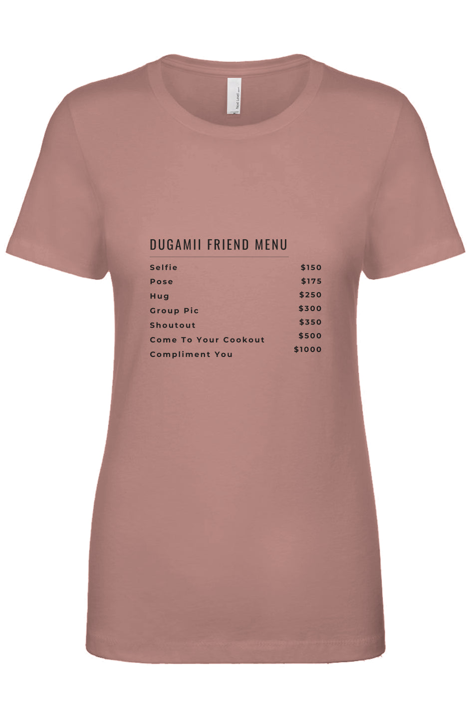 DuGamii Women's Boyfriend Crew