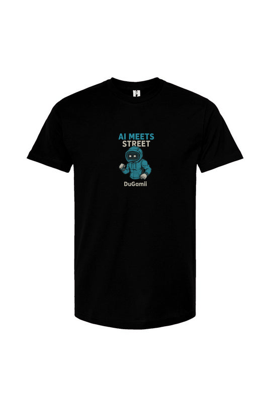 DuGamii "AI Meets Street" Tultex Unisex T Shirt