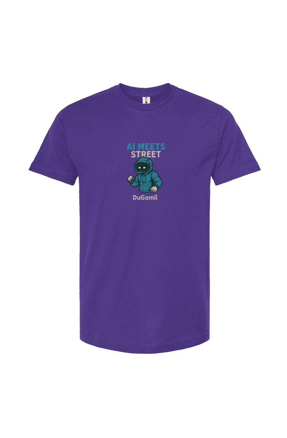DuGamii "AI Meets Street" Tultex Unisex T Shirt