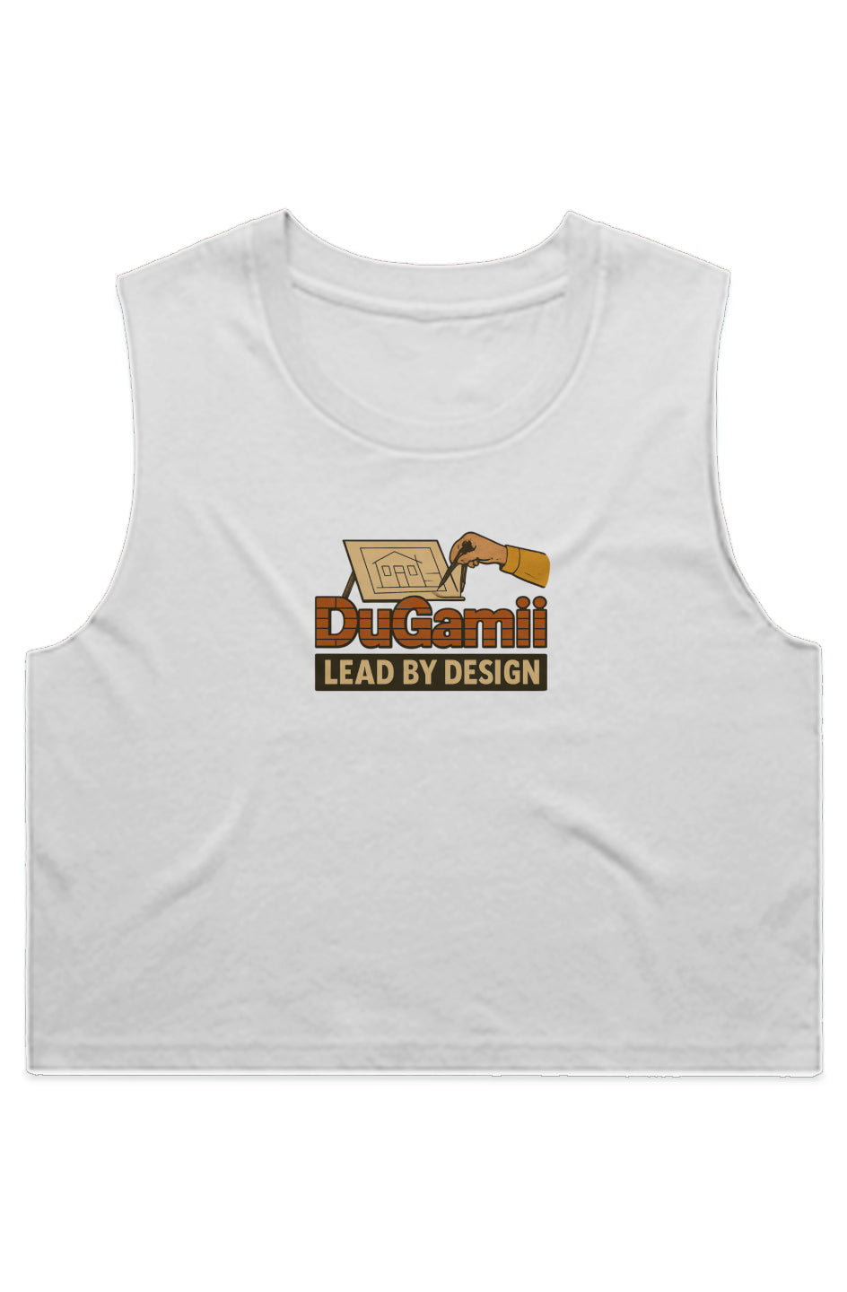 DuGamii Woman's "Lead By Design" Crop Top Tank