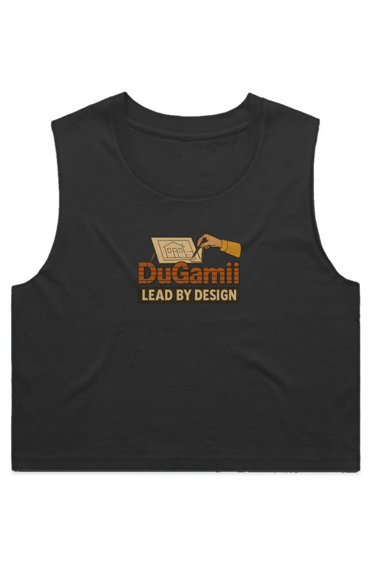 DuGamii Woman's "Lead By Design" Crop Top Tank