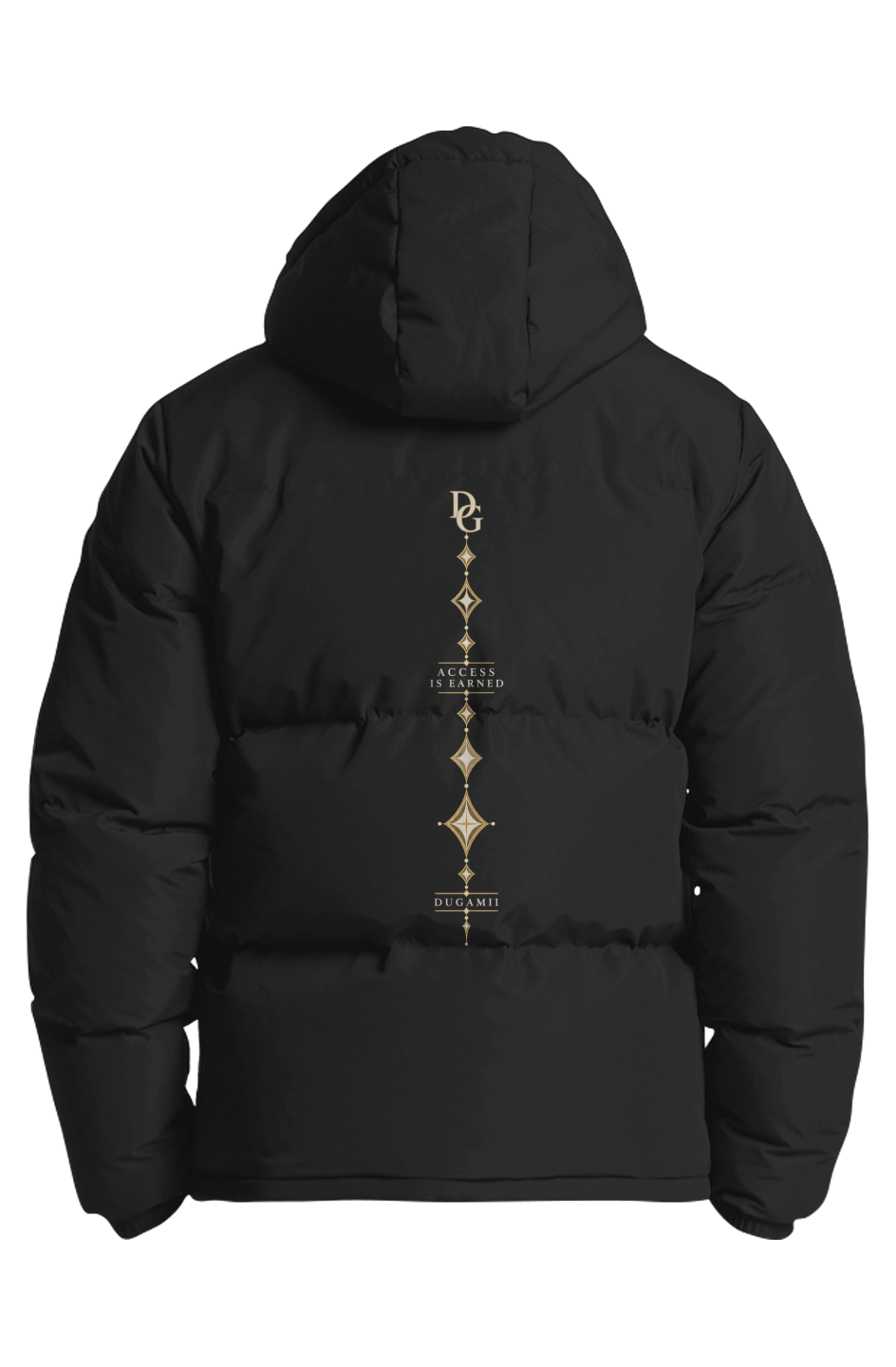 DuGamii Vaulted Edition Vault Key Hooded Puffer