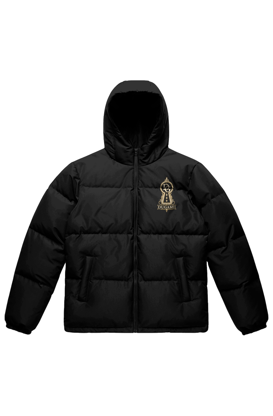 DuGamii Vaulted Edition Vault Key Hooded Puffer