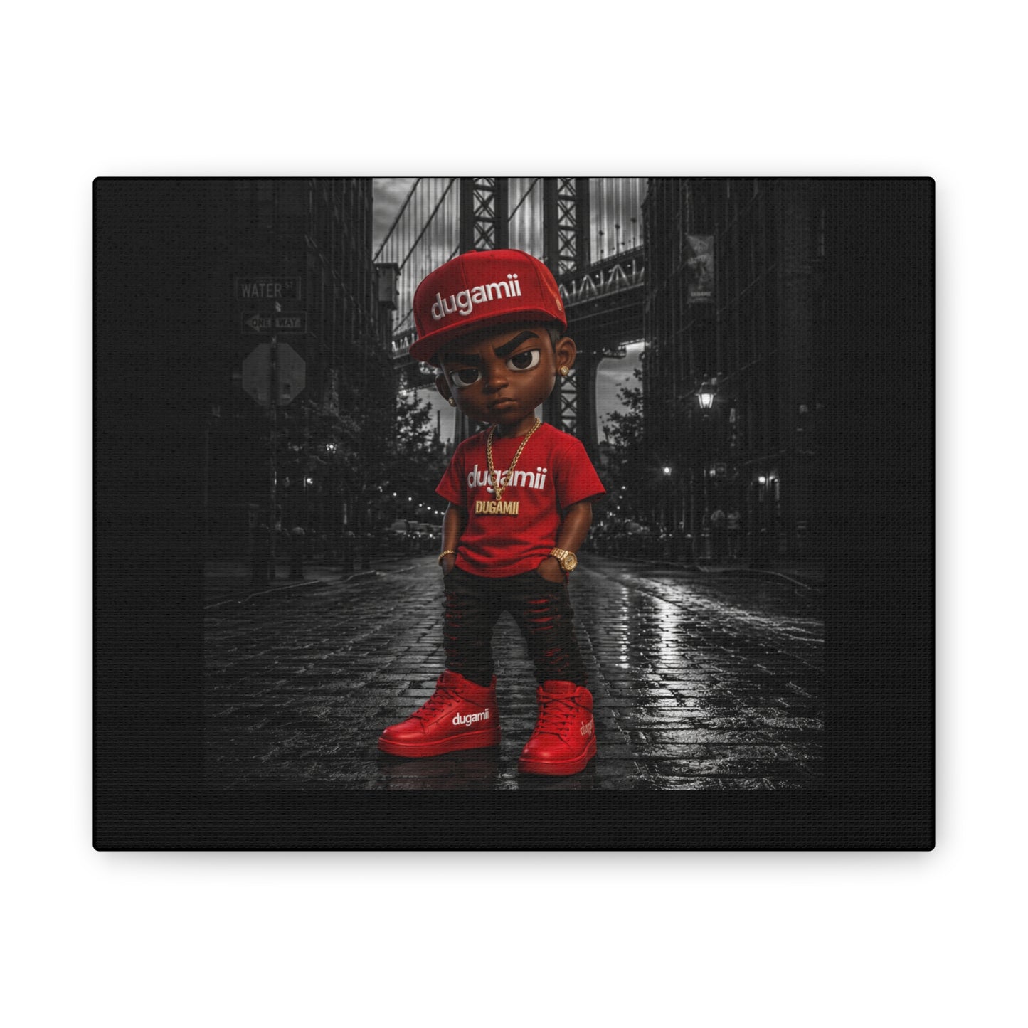 Canvas Print — DuGamii Urban Street Kid