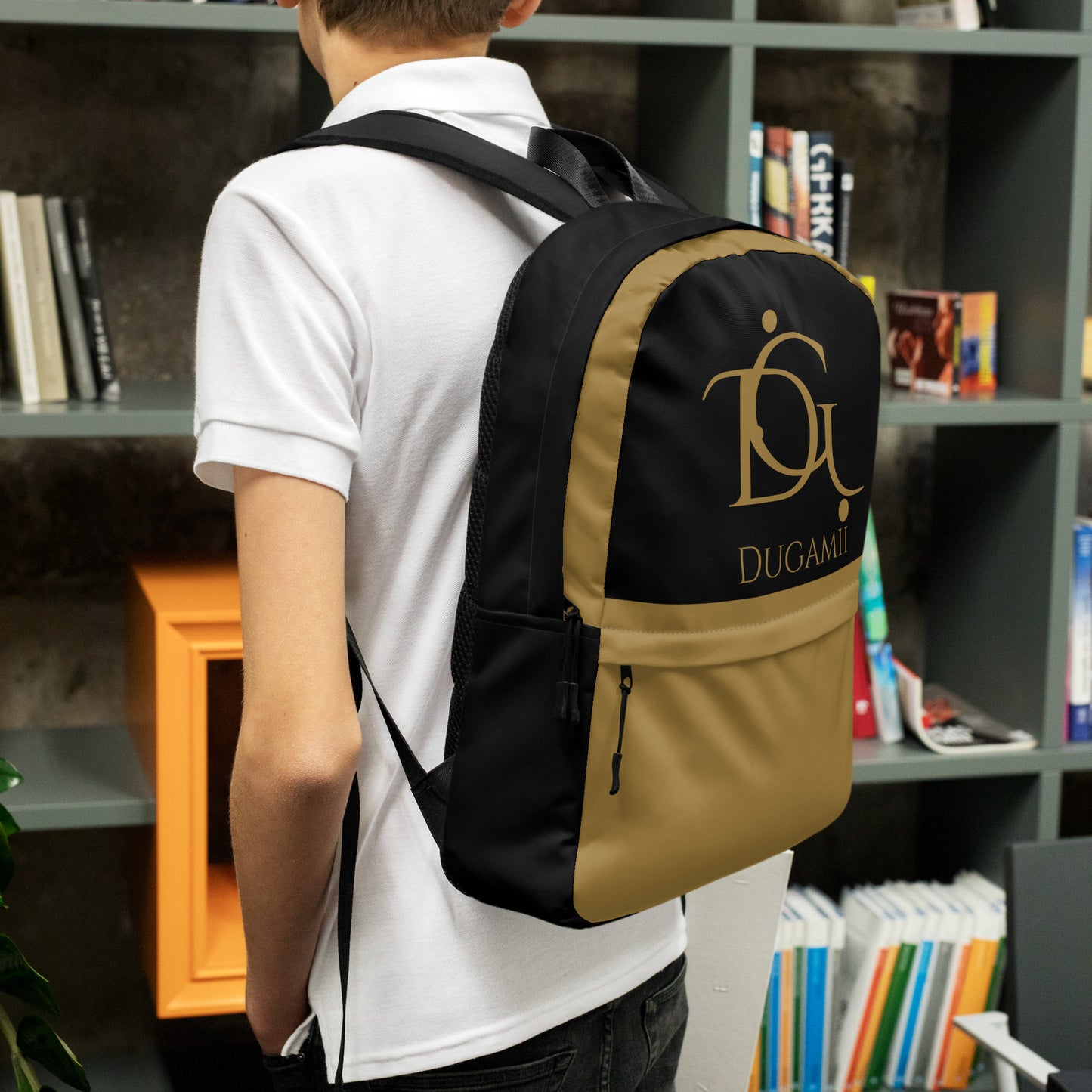 DuGamii Logo Printed Backpack