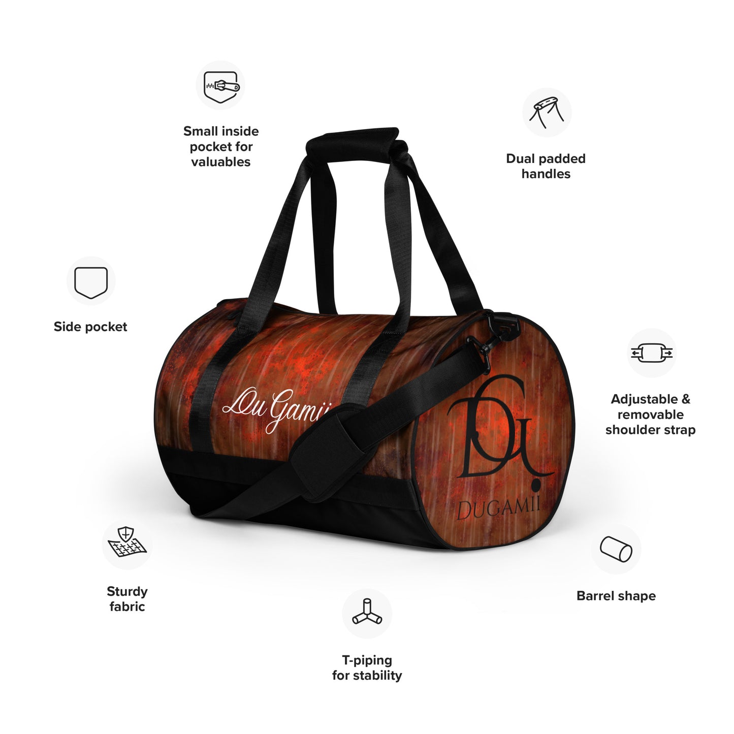 DuGamii Waterproof Classic Gym Bag