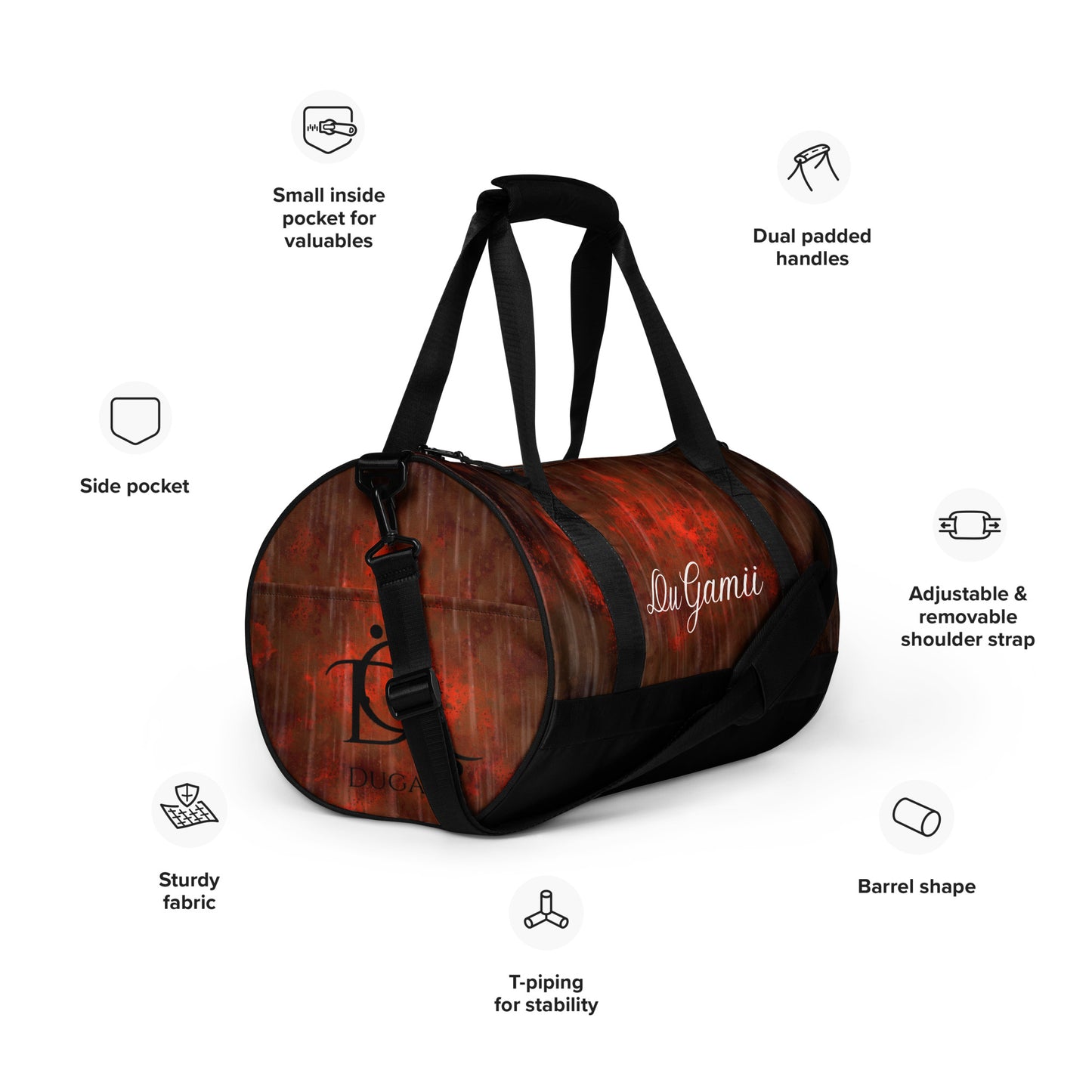 DuGamii Waterproof Classic Gym Bag