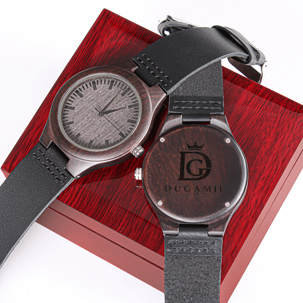 DuGamii Crown Reserve™ Sandalwood Timepiece