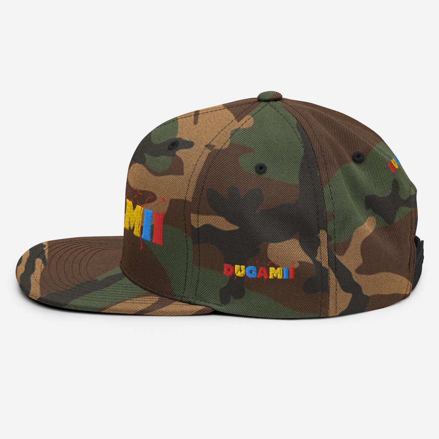 DuGamii Classic Multi-Color Snapback Hat