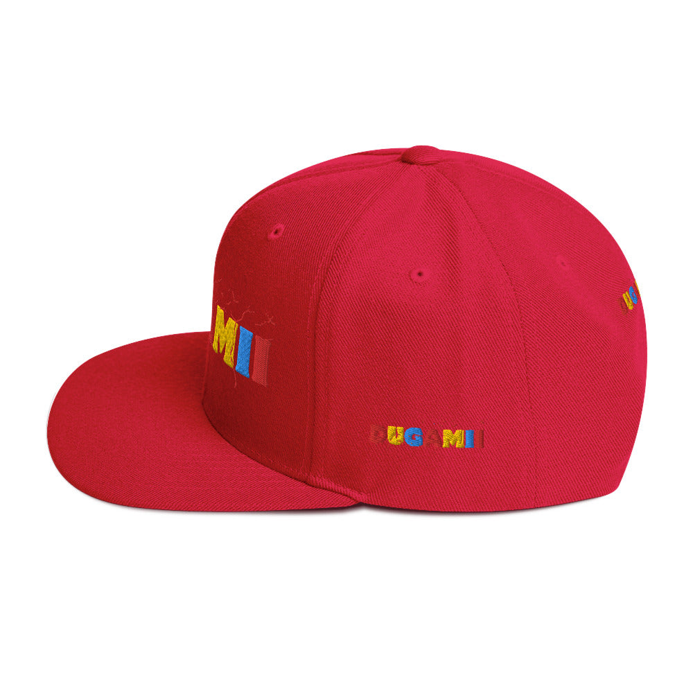 DuGamii Classic Multi-Color Snapback Hat