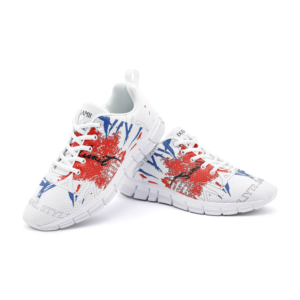 'DuGamii Unisex Lightweight "American Made" Running Sneakers SB Traps