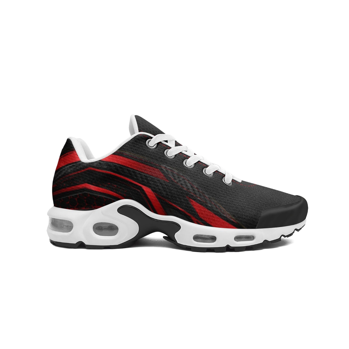 DuGamii V1 “Redline” Black Crimson Performance Sneakers
