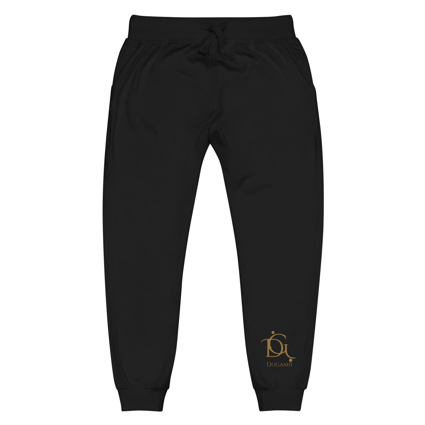 DuGamii Logo Printed Unisex Fleece Sweatpants