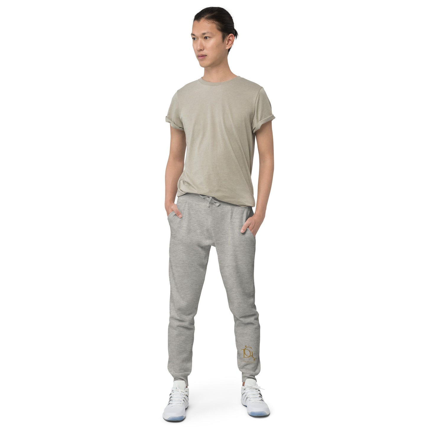 DuGamii Logo Printed Unisex Fleece Sweatpants