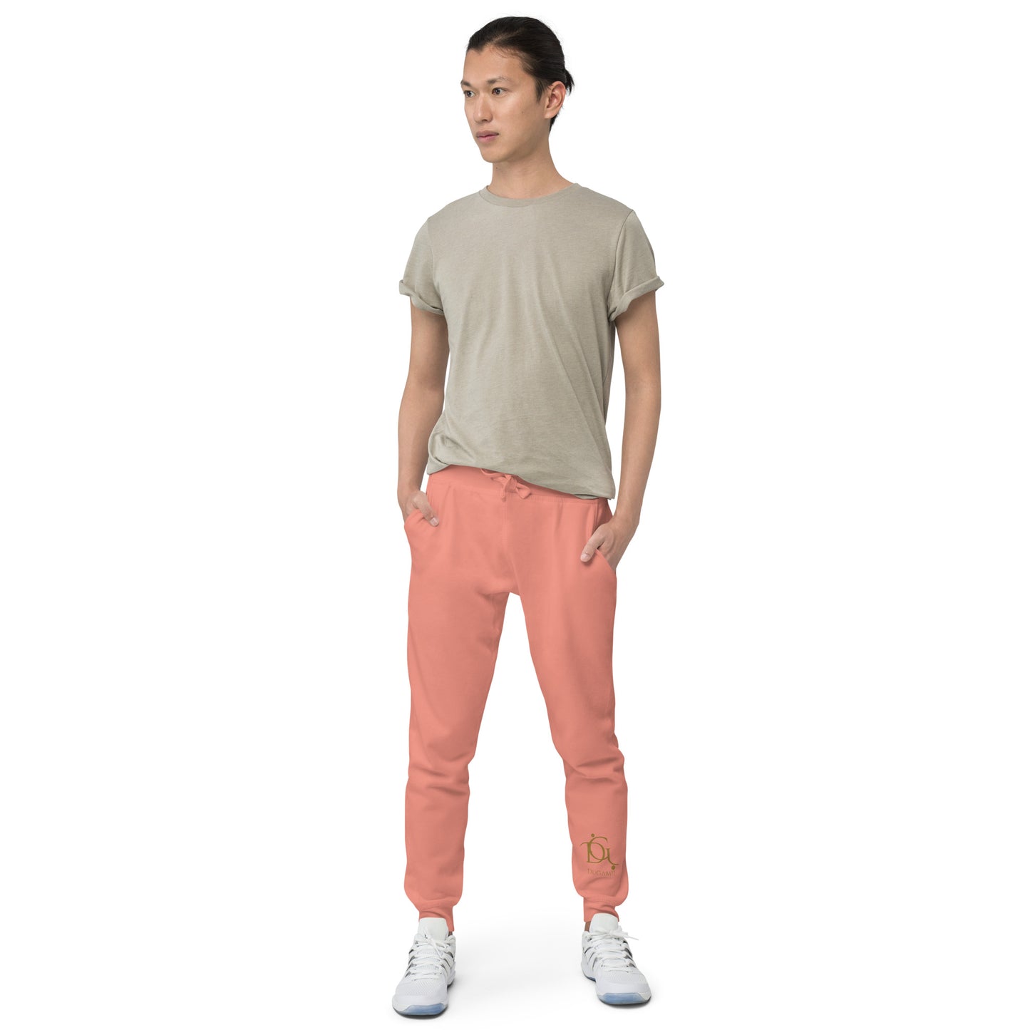 DuGamii Logo Printed Unisex Fleece Sweatpants
