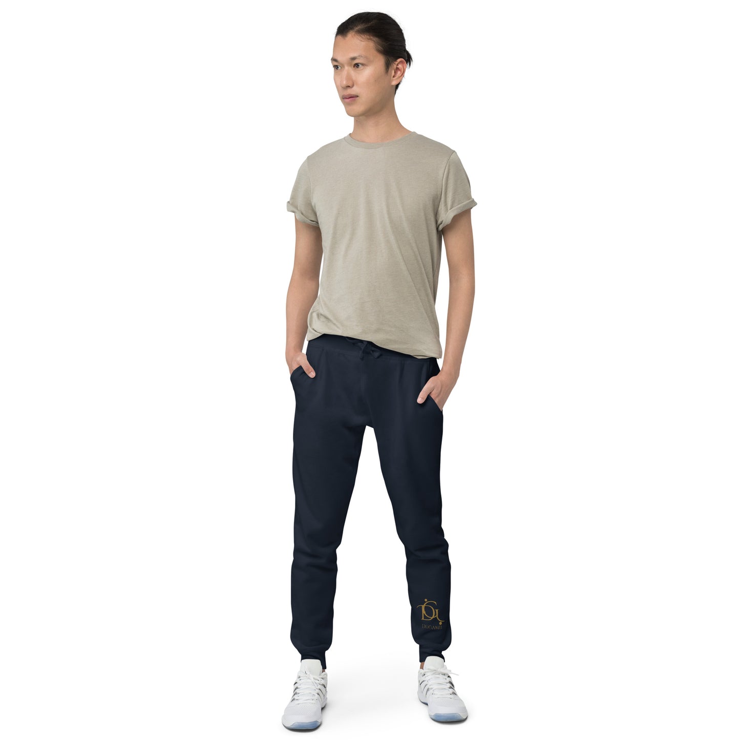 DuGamii Logo Printed Unisex Fleece Sweatpants