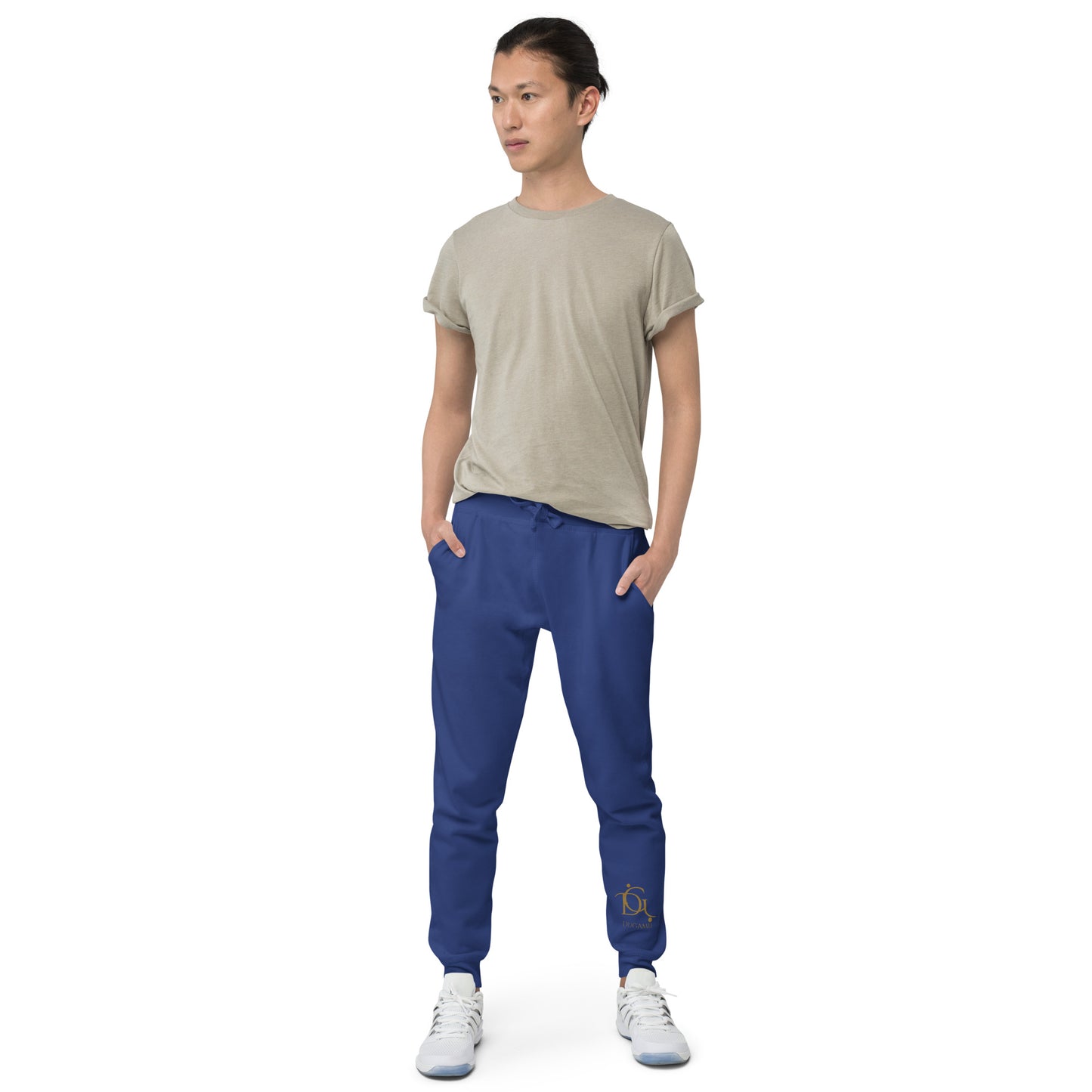 DuGamii Logo Printed Unisex Fleece Sweatpants