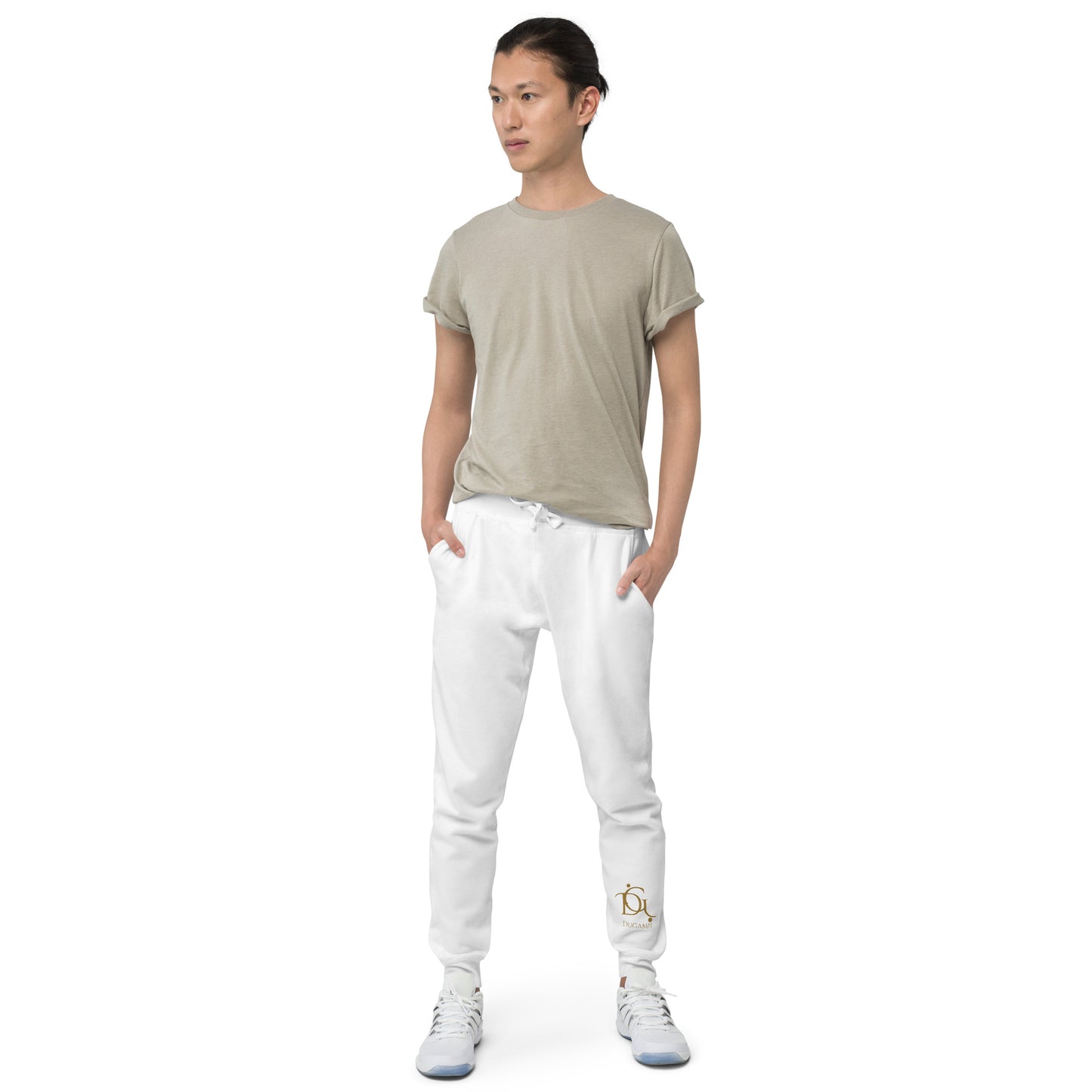 DuGamii Logo Printed Unisex Fleece Sweatpants
